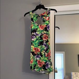 Tropical Floral Dress